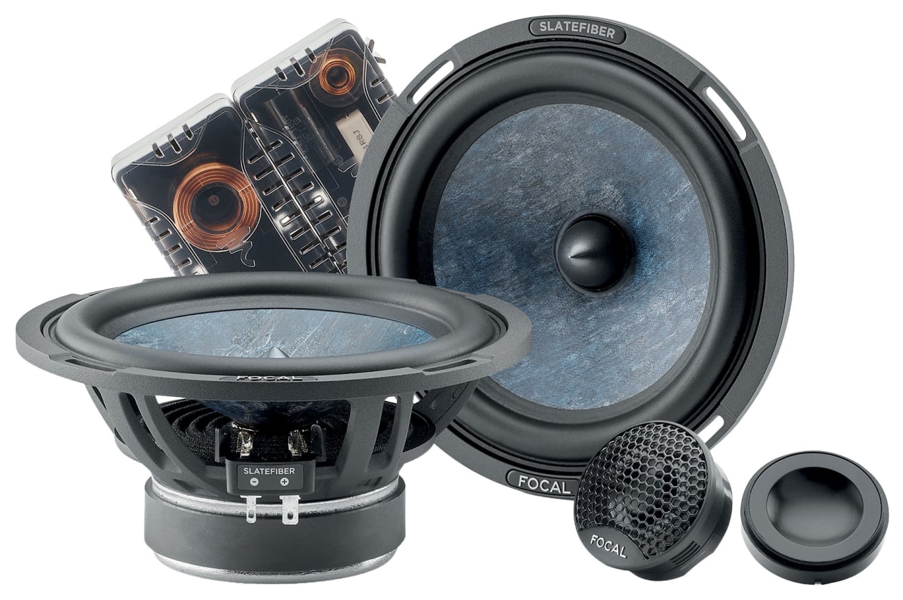 Focal Slatefiber 6.5-Inch 2-Way Component Kit - 165SF