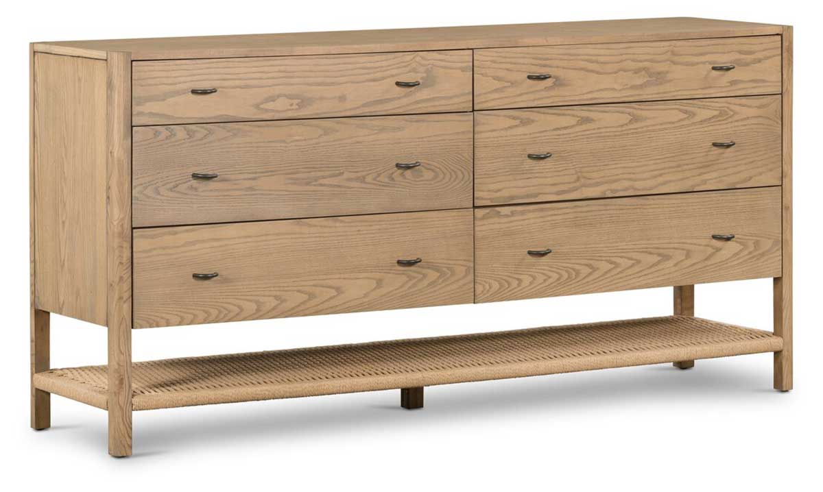 Four Hands Zuma Dresser Dune Ash Veneer - 228896-001 | Abt