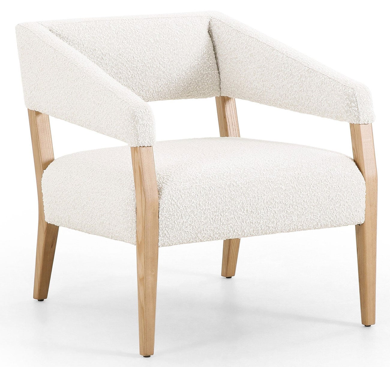 Photos - Chair Four Hands Four Hands Gary Club in Knoll Natural Fabric 105567-006