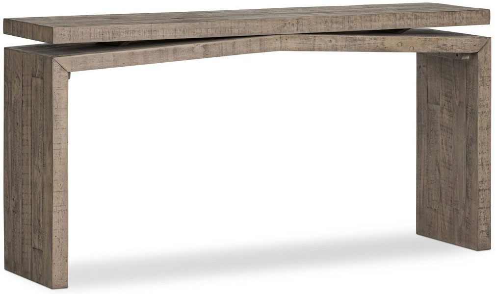 Four Hands Matthes Console Table in Weathered Wheat | Abt