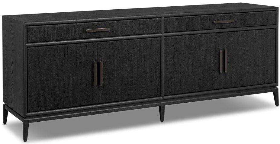 Four Hands Rosenell Sideboard in Black Oak Veneer - 249485-002