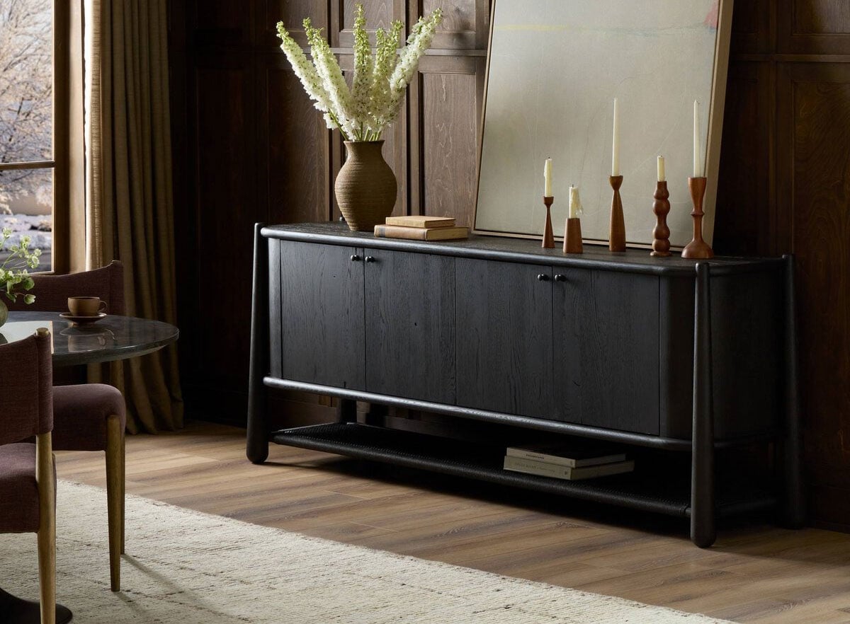 【Blu-ray Audio】パトリシア・バーバー 「モダン・クール」サラウンド Four Hands x Amber Lewis Sideboard Smoked Black Oak - 247304-004