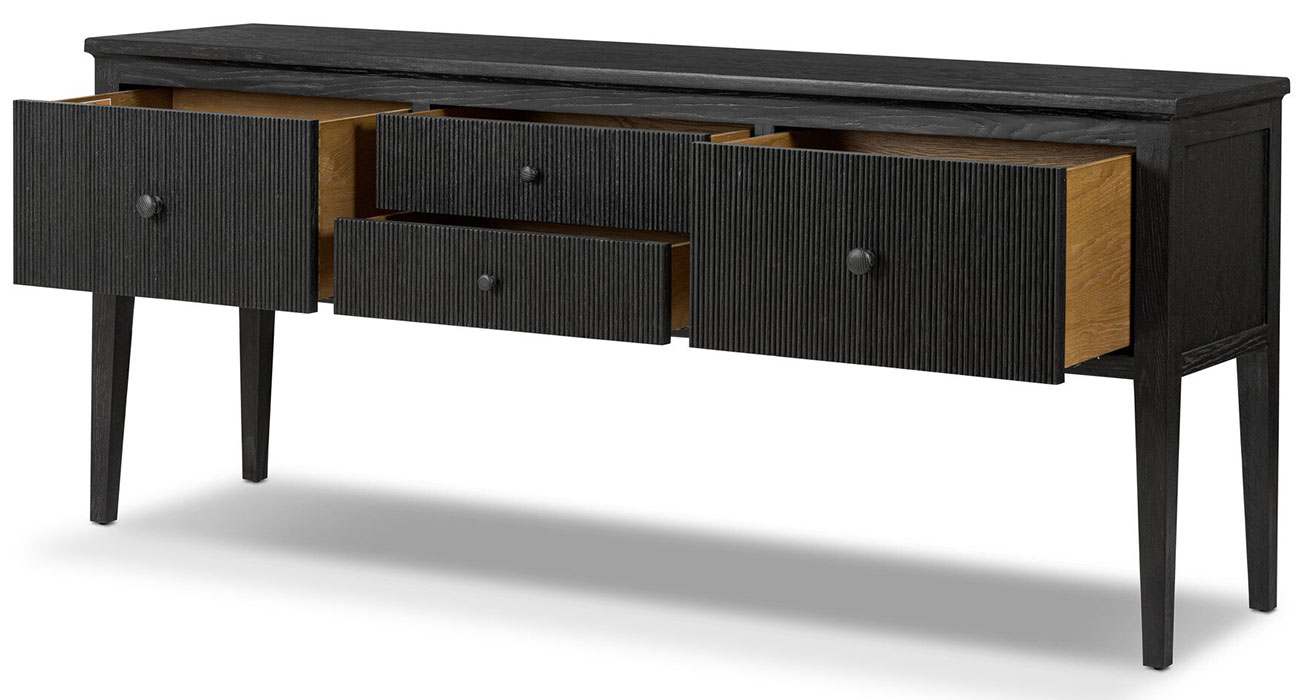 Four Hands x Amber Lewis Bush Sideboard in Black Oak - 244000-004