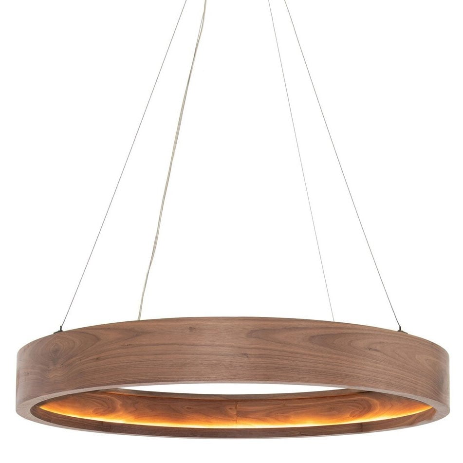 Four Hands Baum Chandelier in Dark Walnut