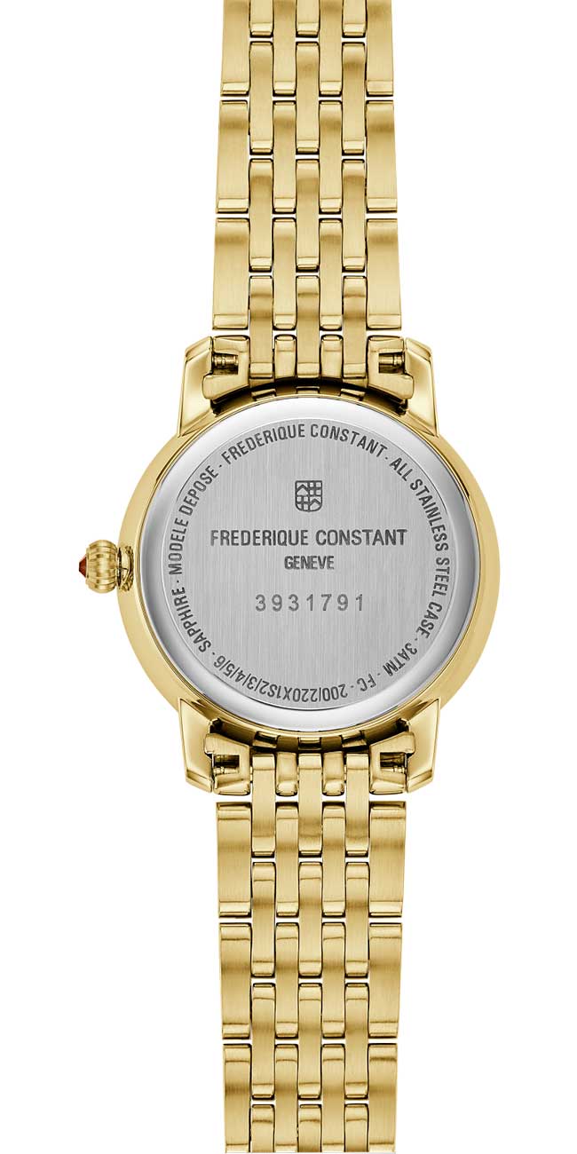 Frederique Constant Slimline Watch 30mm with MOP Dial