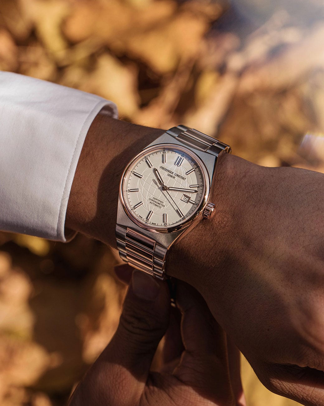 Frederique Constant Highlife Automatic COSC with White Dial
