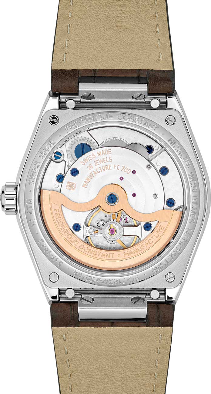 Frederique Constant Highlife Worldtimer Manufacture Watch - FC