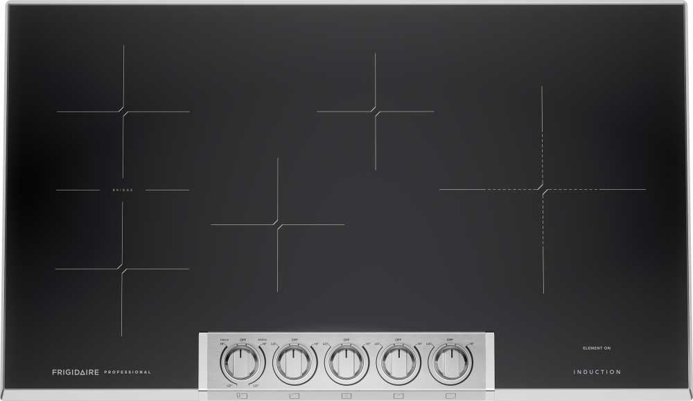 Frigidaire Professional Induction Cooktop 36-Inch in Stainless Steel