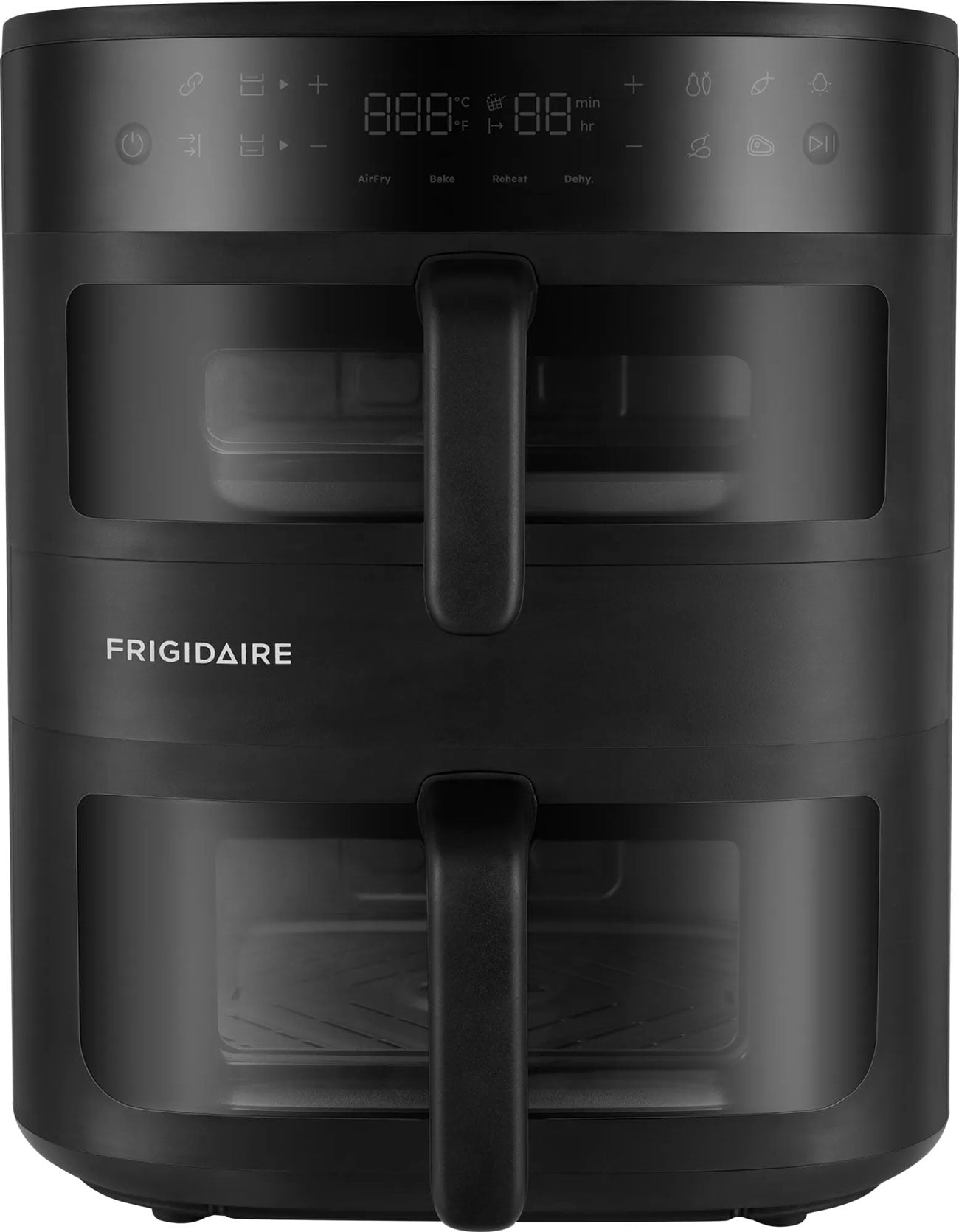 Frigidaire DualZone 4-In-1 Air Fryer in Black