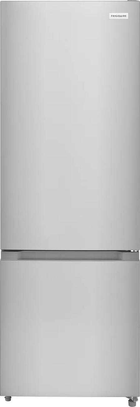 Frigidaire 12 Cu. Ft. Bottom Freezer Refrigerator 24-Inch Wide in Fingerprint-Resistant Stainless Steel Look