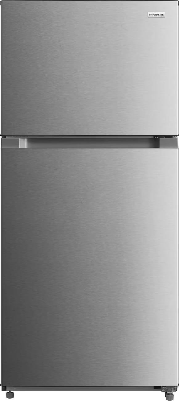 Frigidaire FRTE2246AS 30 inch Garage Ready Top Freezer Refrigerator with 21.6 cu. ft. Capacity, Humidity-Controlled Crisper Drawers, EvenTemp Cooling System and ENERGY STAR Certified (Stainless Steel)
