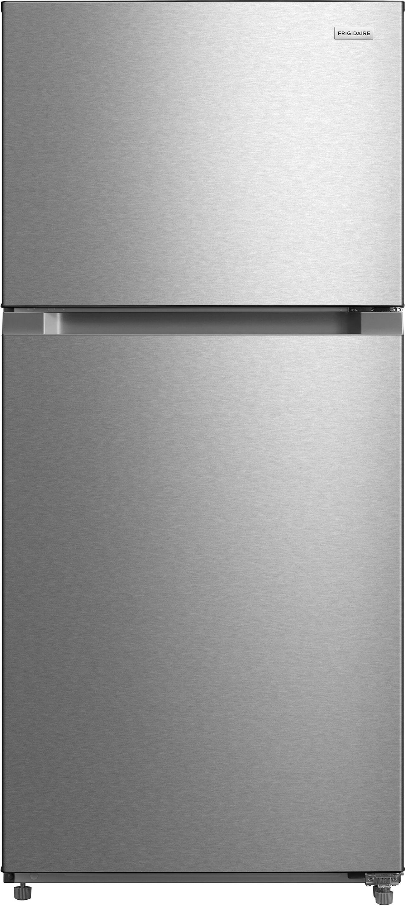 Frigidaire 19 Cu. Ft. Top Freezer Refrigerator 30-Inch Wide in Stainless Steel