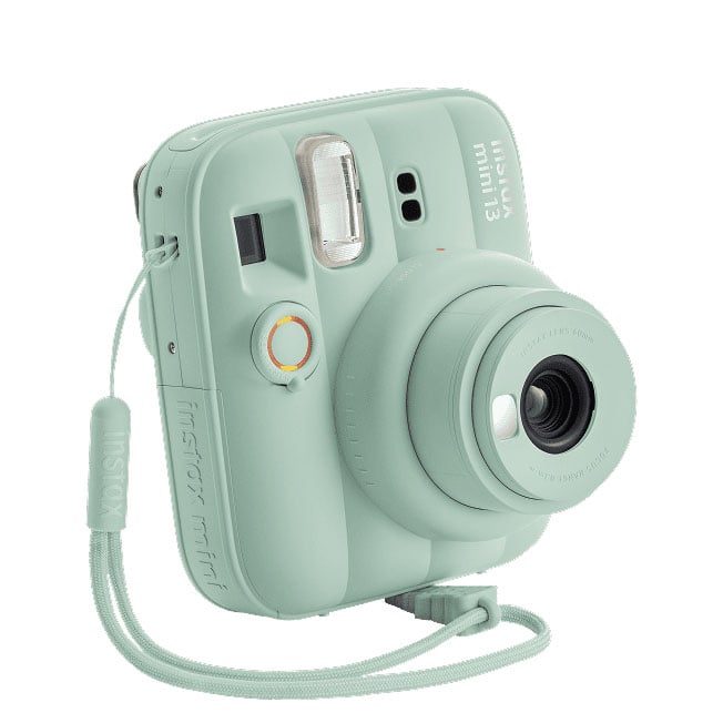 チェキ　instax mini 13 LAGOON GREEN Fujifilm Instax mini 13 Instant Camera in Lagoon Green 16963125