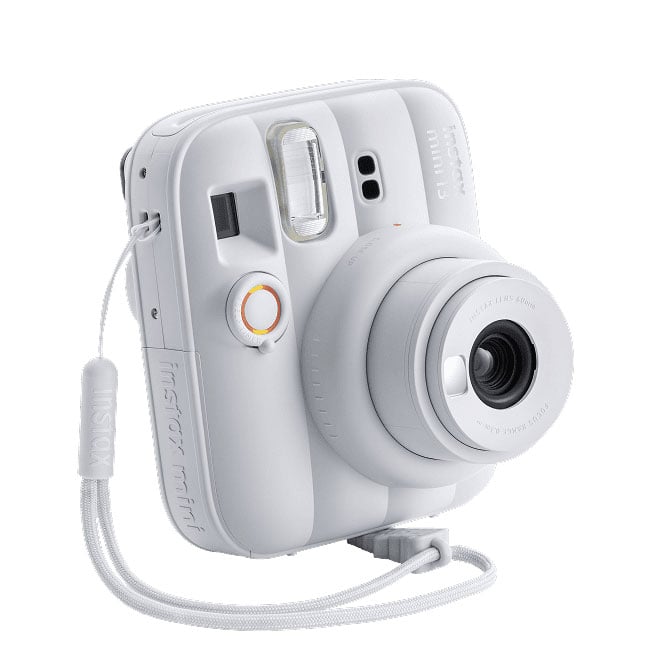 Instax mini 13 Clay White Instant Camera with Self-timer