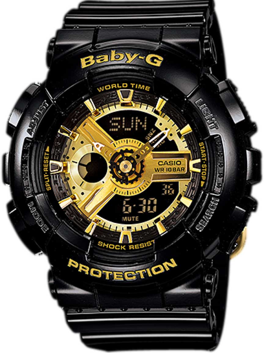G-Shock Baby-G BA-110 Series Watch 434mm with Gold Dial 145$