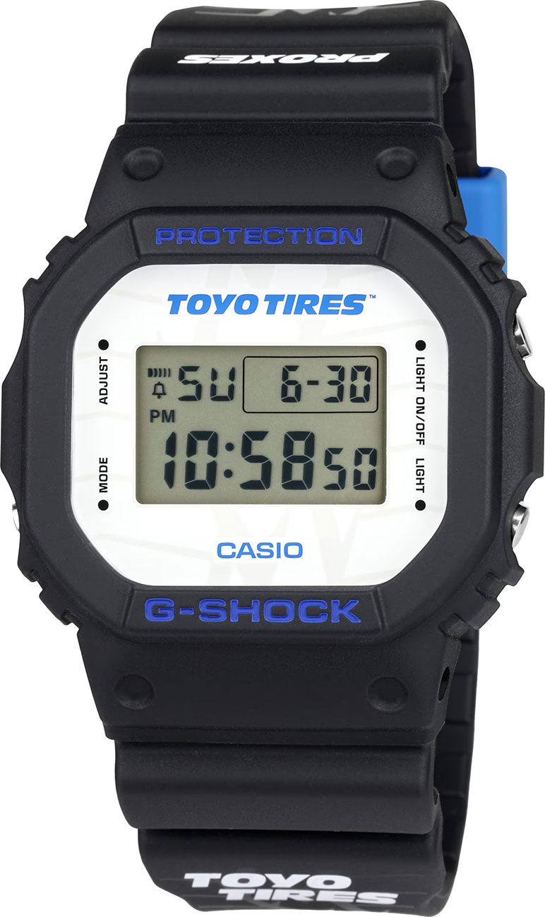 G-SHOCK 5600 Toyo Tires 42.8mm Digital Watch - DW5600TT25-1