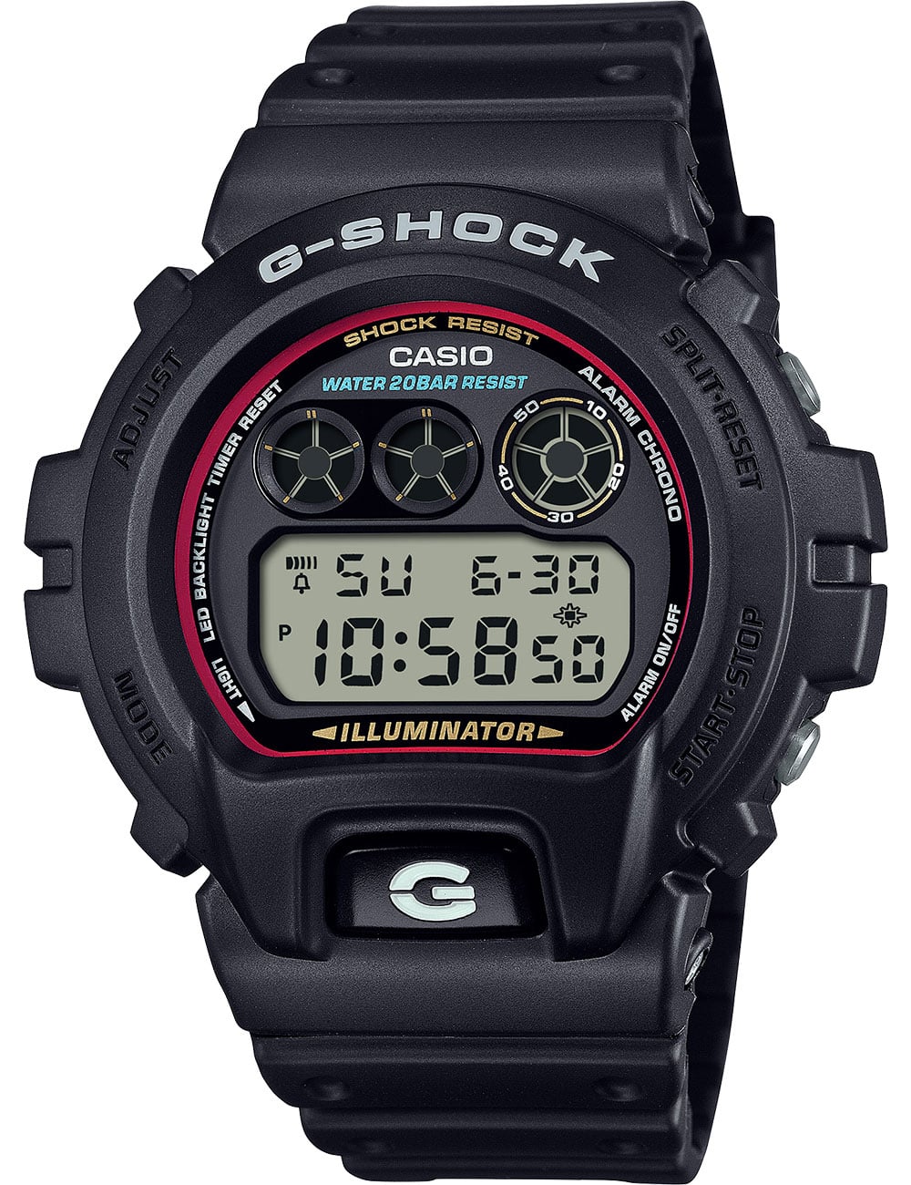 G-Shock Digital 6900 Series Watch 50mm in Black | Abt