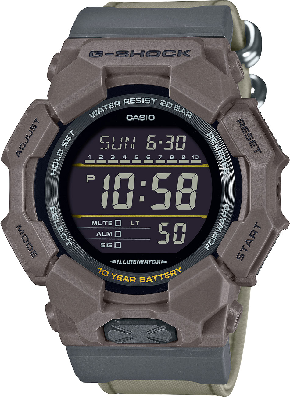 G-Shock Digital GD-010 Series Watch 51.9mm - GD010CE-5