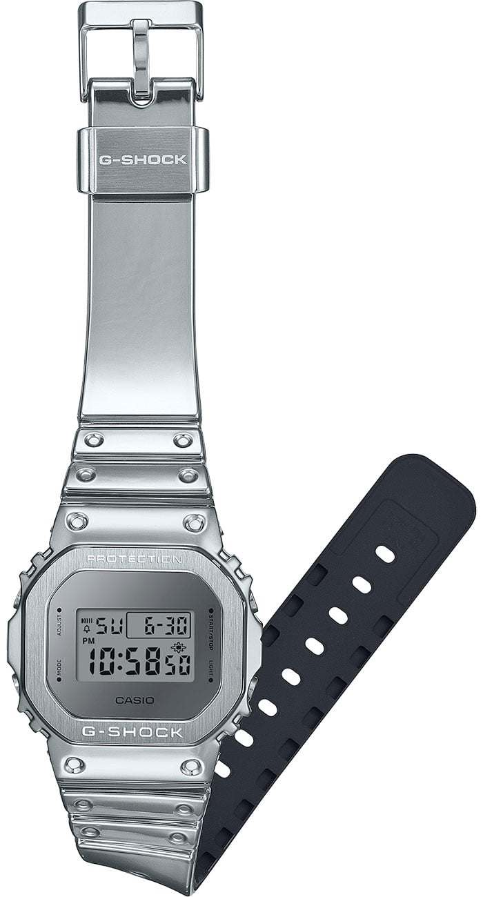 G-Shock G-Steel 5600 Series Watch Grey Dial GM5600YM8A8