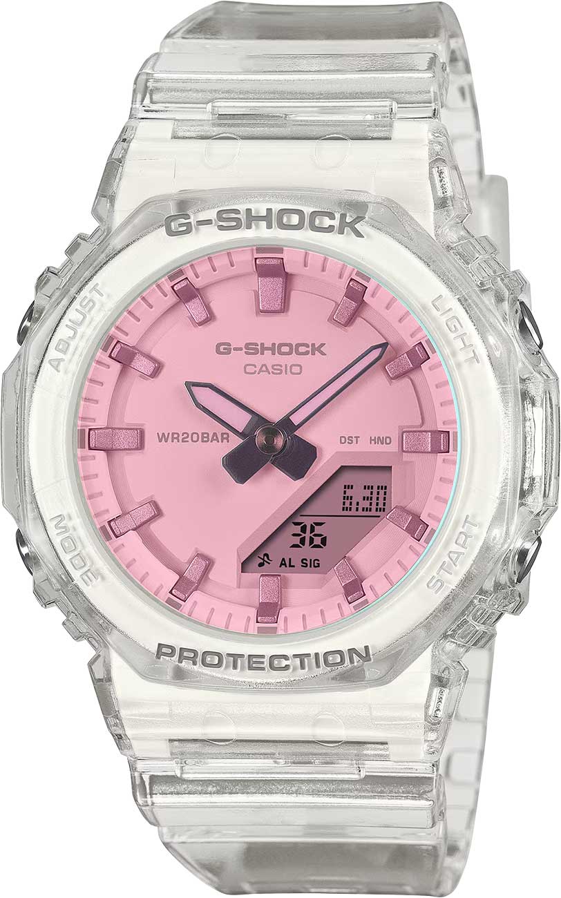 G-Shock Women's Analog-Digital Resin Watch 40.2mm - White