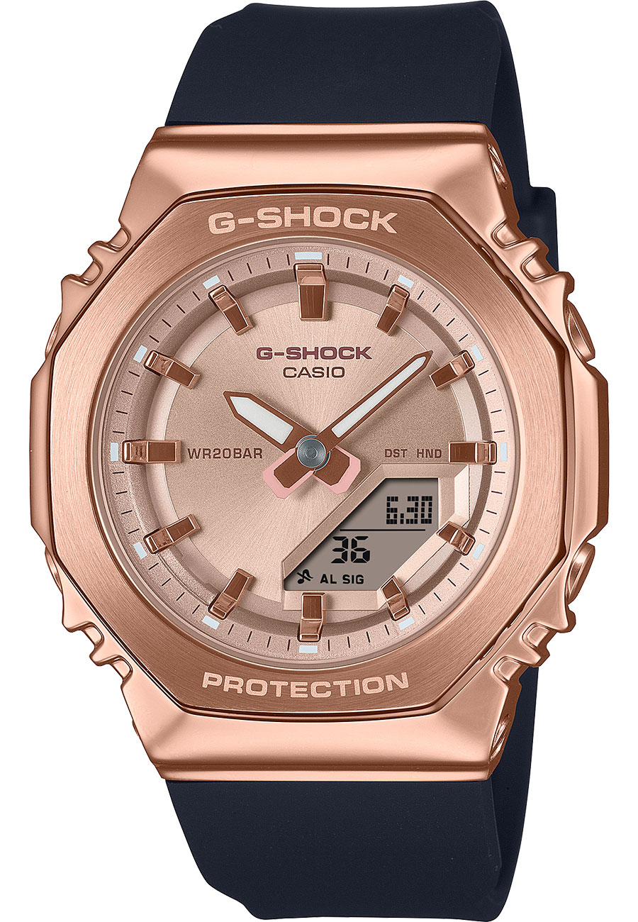 G-Shock Analog-Digital Watch 40.5mm Pink Gold Dial - GMS-2110PG-1A4