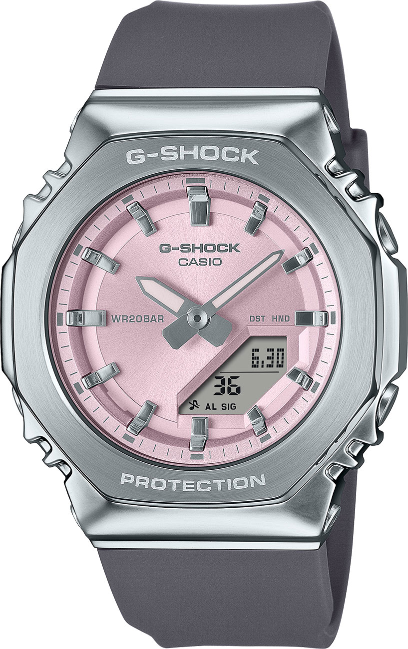 G-Shock Analog-Digital Watch 40.5mm with Pink Dial - GMS2110-4A