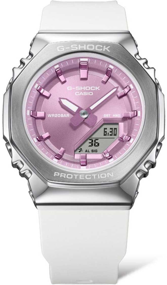 G-Shock Analog-Digital Watch 40.5mm with Pink Dial - GMS2110-7A6