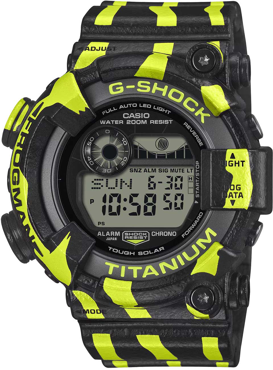 G-SHOCK FROGMAN 腕時計(デジタル) G-Shock Master of G-Sea Frogman Watch 43.8mm - GW8200TPF-1