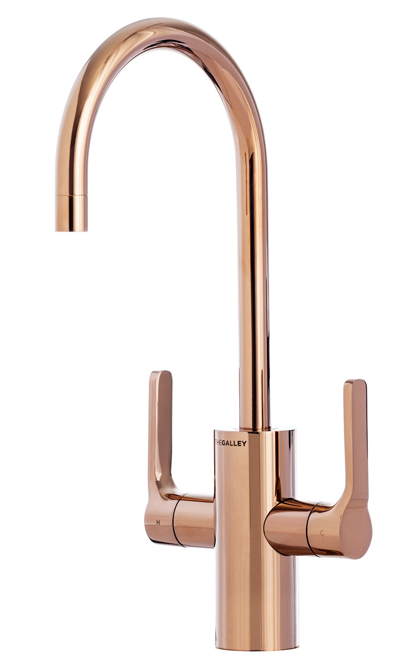 The Galley Ideal Hot & Cold Gold Faucet IHTFDRSS Abt