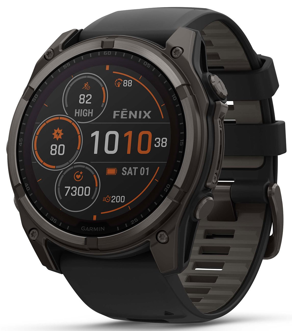 Garmin fenix 8 Solar Sapphire Smartwatch 51mm - 010-02907-10
