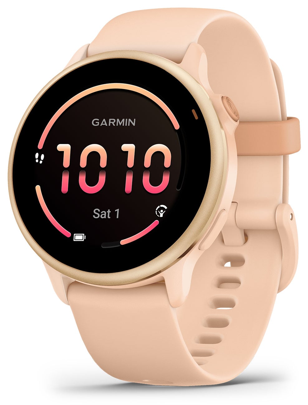 Garmin vivoactive 6 Smartwatch 42mm GPS Metallic Pink Dawn with Pink Dawn Band
