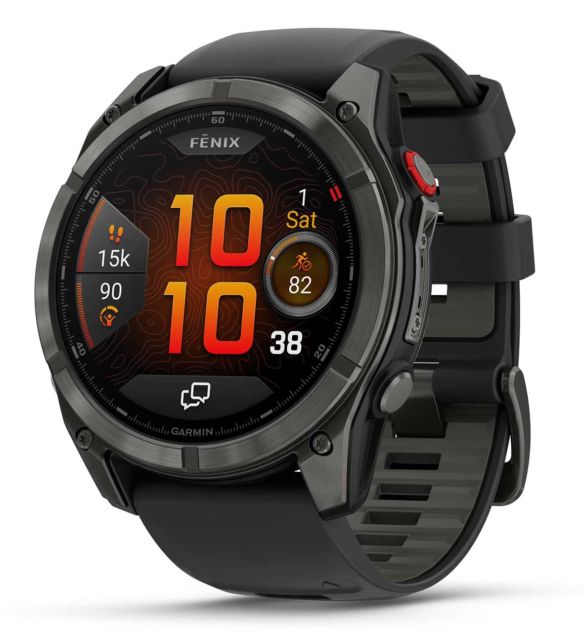 Garmin fenix Pro Smartwatch 51mm AMOLED 010-03199-00 Abt