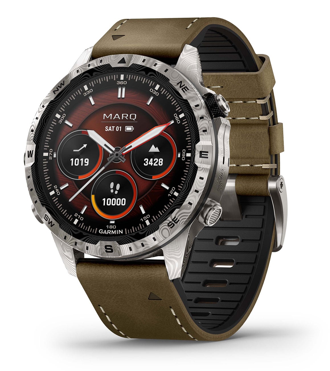 garmin235ｊ Garmin MARQ Adventurer (Gen 2) Watch Damascus Steel - 010-03393-30