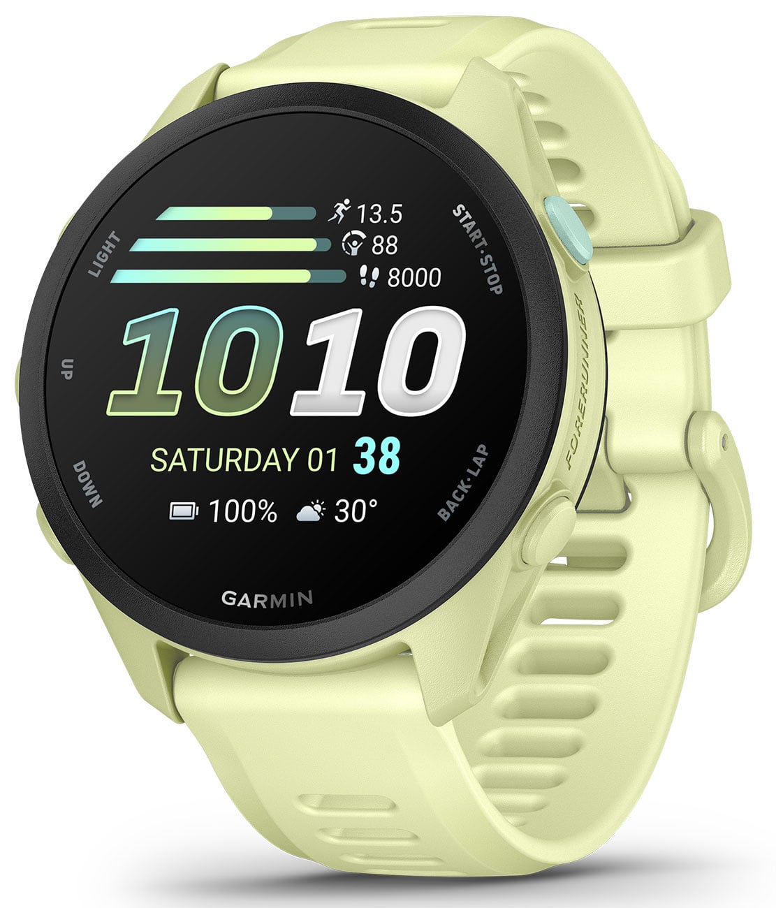 Garmin Forerunner 70 42mm Smartwatch in Citron with Citron Band