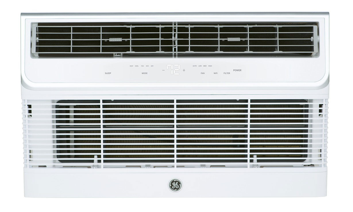 GE 10000 BTU Built-In Heat-Cool Room Air Conditioner with Wi-Fi in White 829$