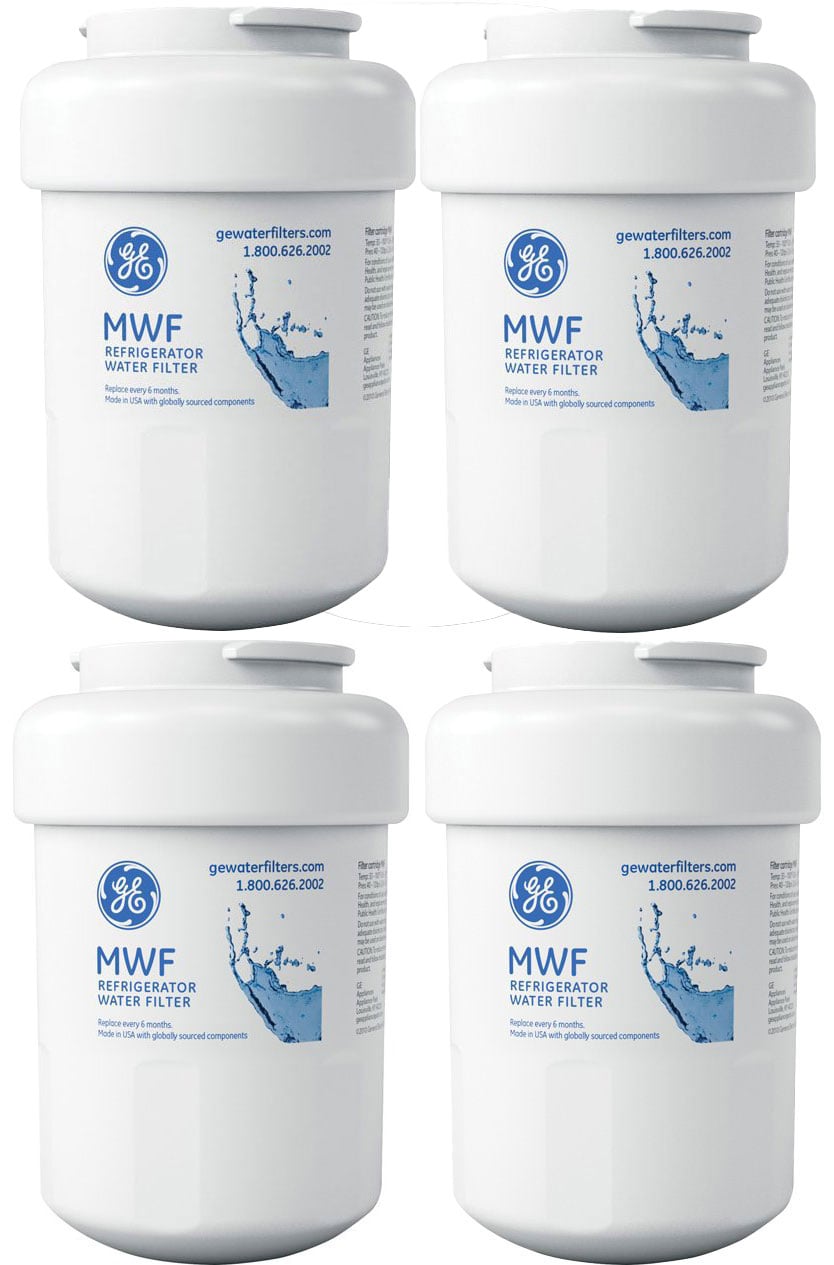 GE Replacement Refrigerator Water And Ice Filter - 4 Pack at Abt