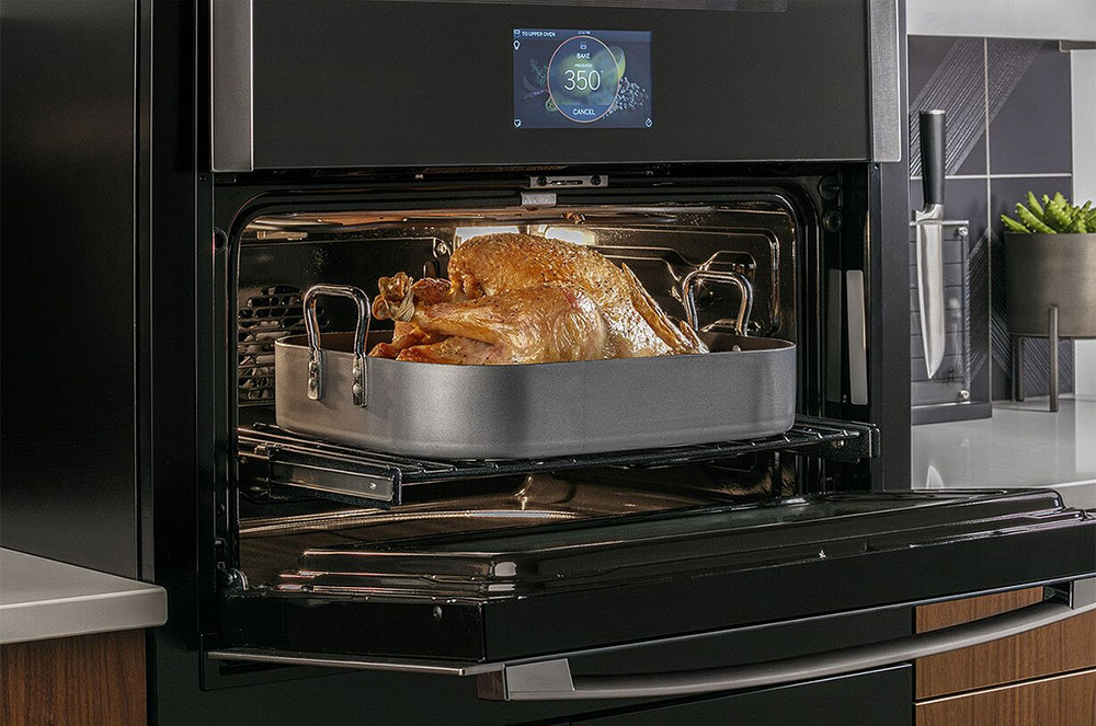 GE Profile 30" Smart Wall Oven PTS9200SNSS Abt