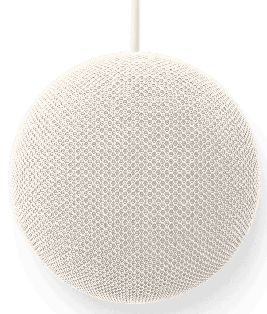 Google Home Speaker with Gemini in Porcelain - GA09978-US