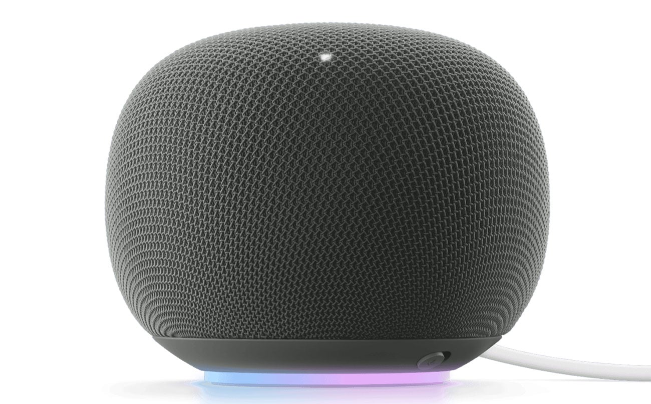 Google Home Smart Speaker with Gemini in Hazel - GA10554-US