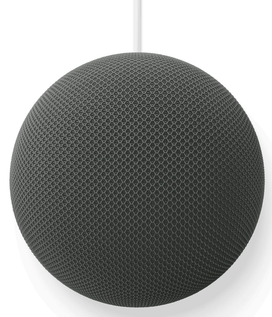 Google Home Smart Speaker with Gemini in Hazel - GA10554-US