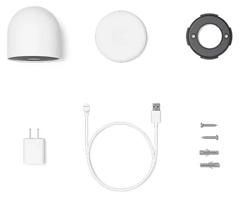 Google Nest Cam Indoor/Outdoor 2-Pack Battery - GA01894-US