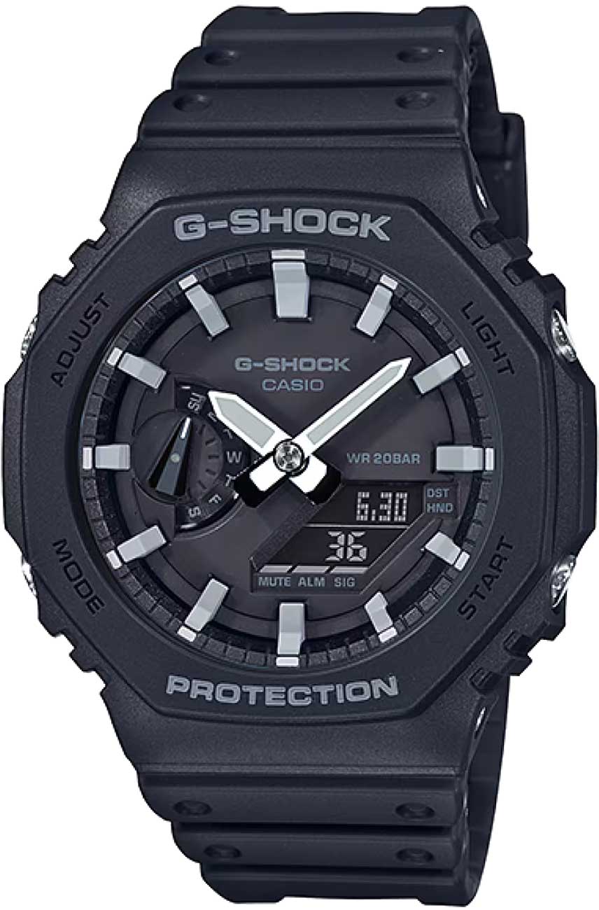 G-Shock Analog-Digital 2100 Series Watch 45.4mm - GA2100-1A