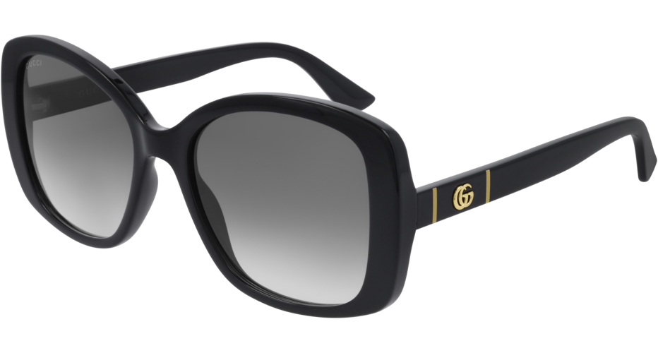 Gucci GG0762S Butterfly Gradient 56mm Sunglasses | Abt display picture 1