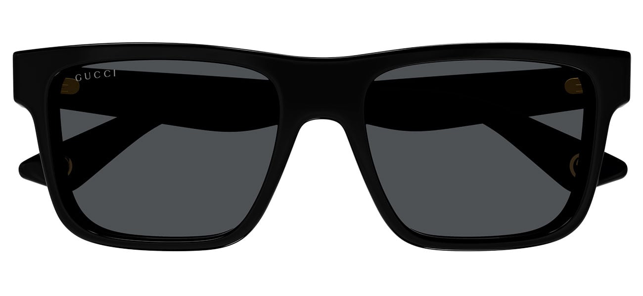 Gucci Lettering Sunglasses 56mm in Black|Grey - GG1618S-001