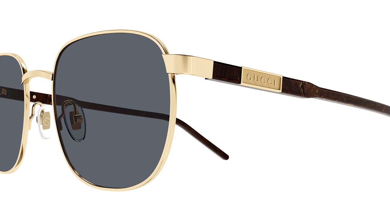 Gucci Institutional Logo 54mm Sunglasses with Grey Lenses