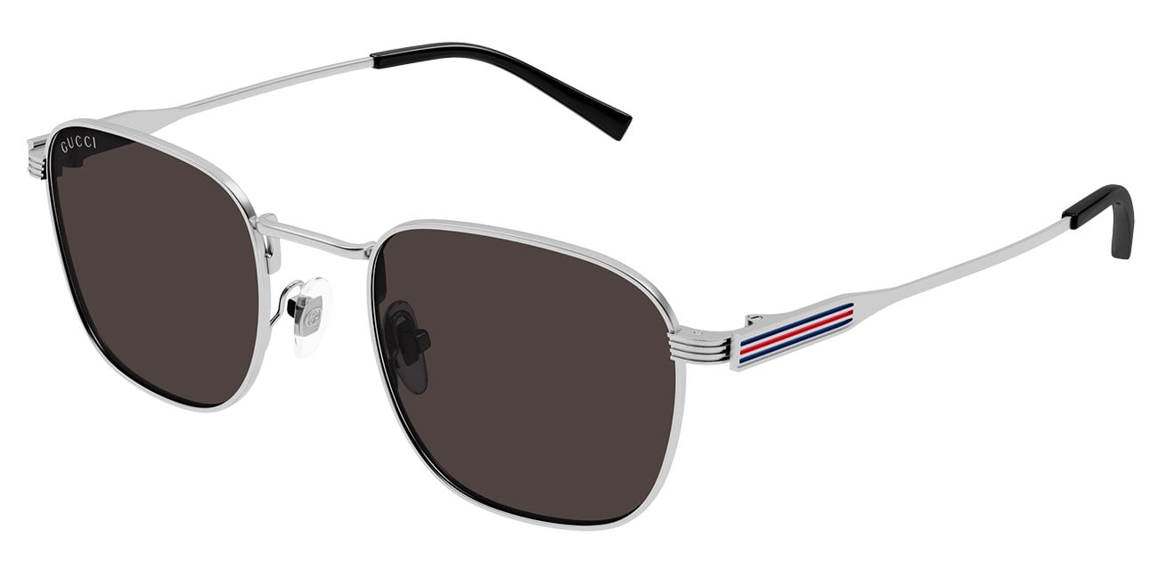 Gucci Sign Sunglasses 50mm in Silver|Grey - GG1876S-003