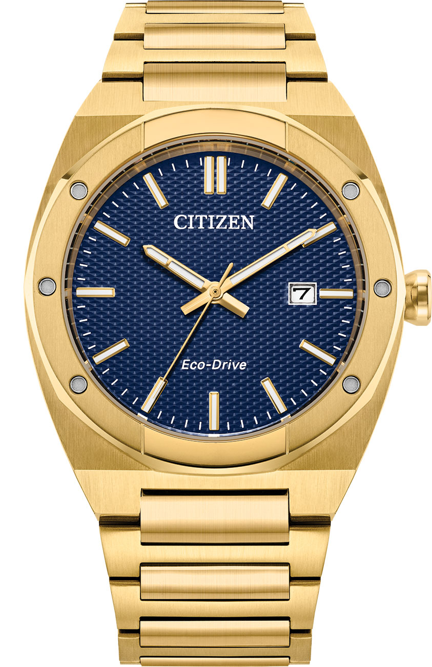 Citizen Eco-Drive Sport Luxury Watch 40mm with Blue Dial