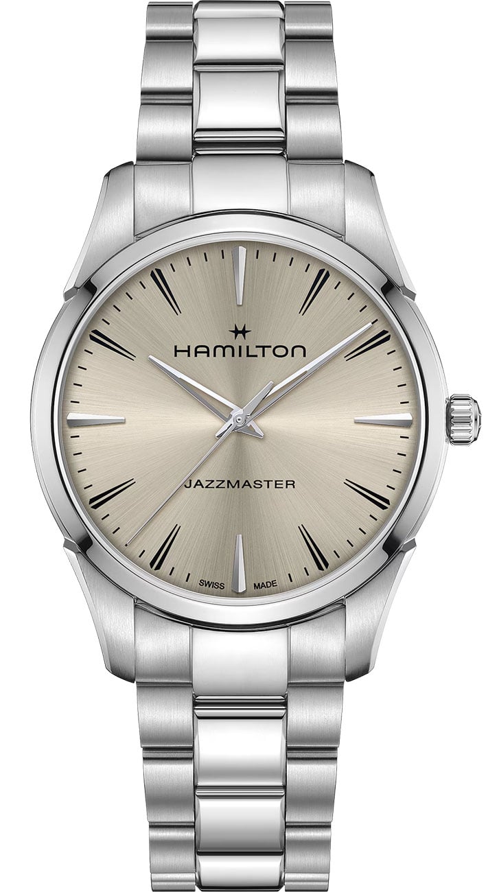 Hamilton Jazzmaster Quartz Watch 40mm in Beige | Abt