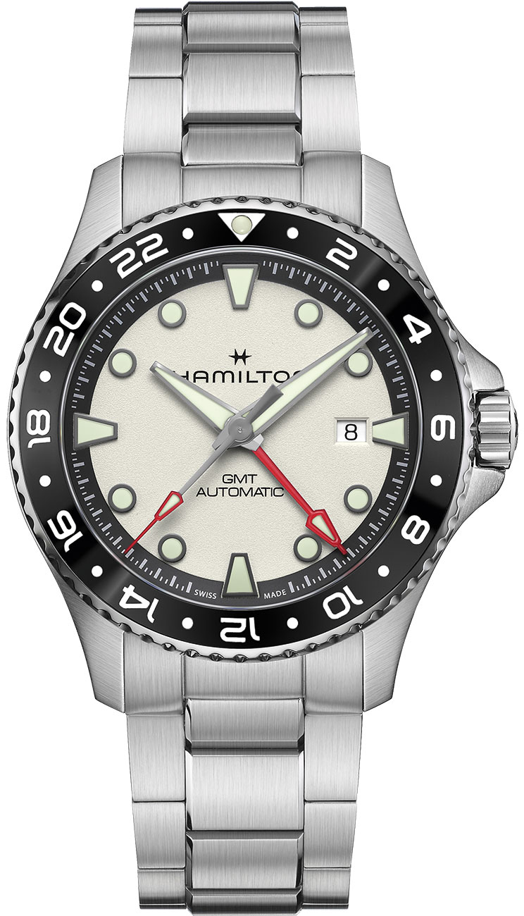 Hamilton Khaki Navy Scuba Watch Automatic GMT 43mm - H82555150