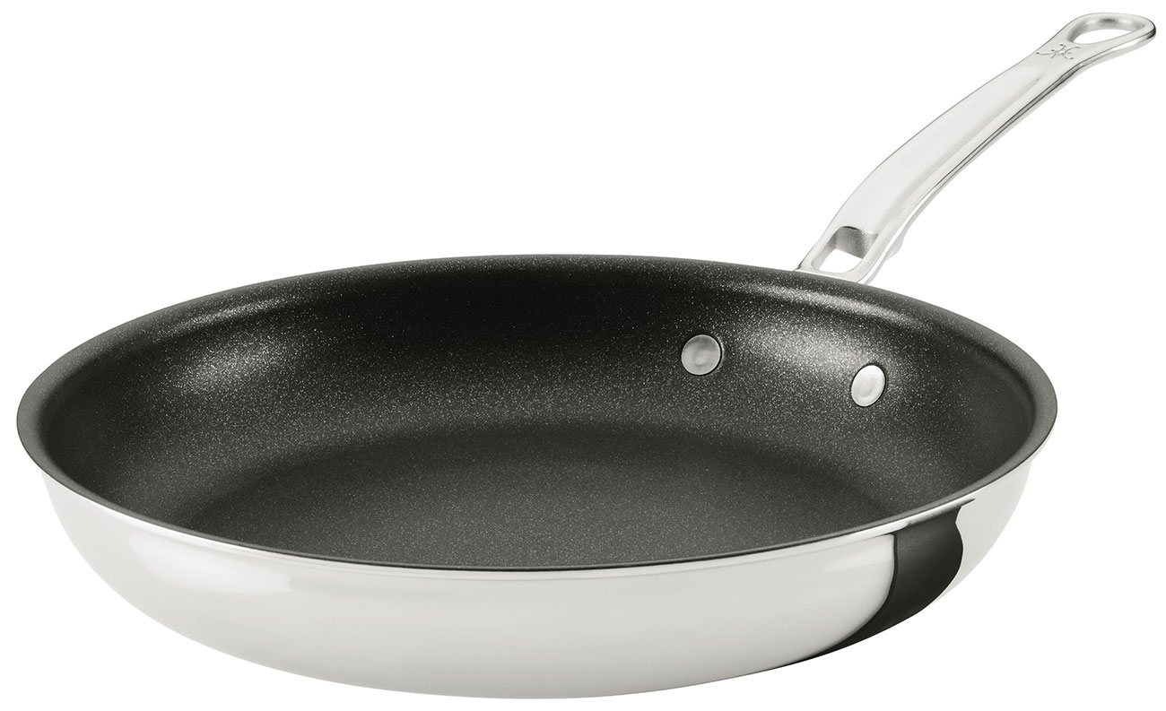 Hestan ProBond Luxe 11-Inch Nonstick Skillet in Polished Clad Stainless Steel